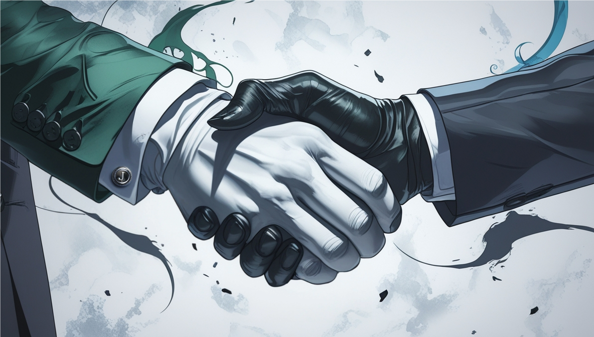 Jokerscrow - A handshake between chaos and order